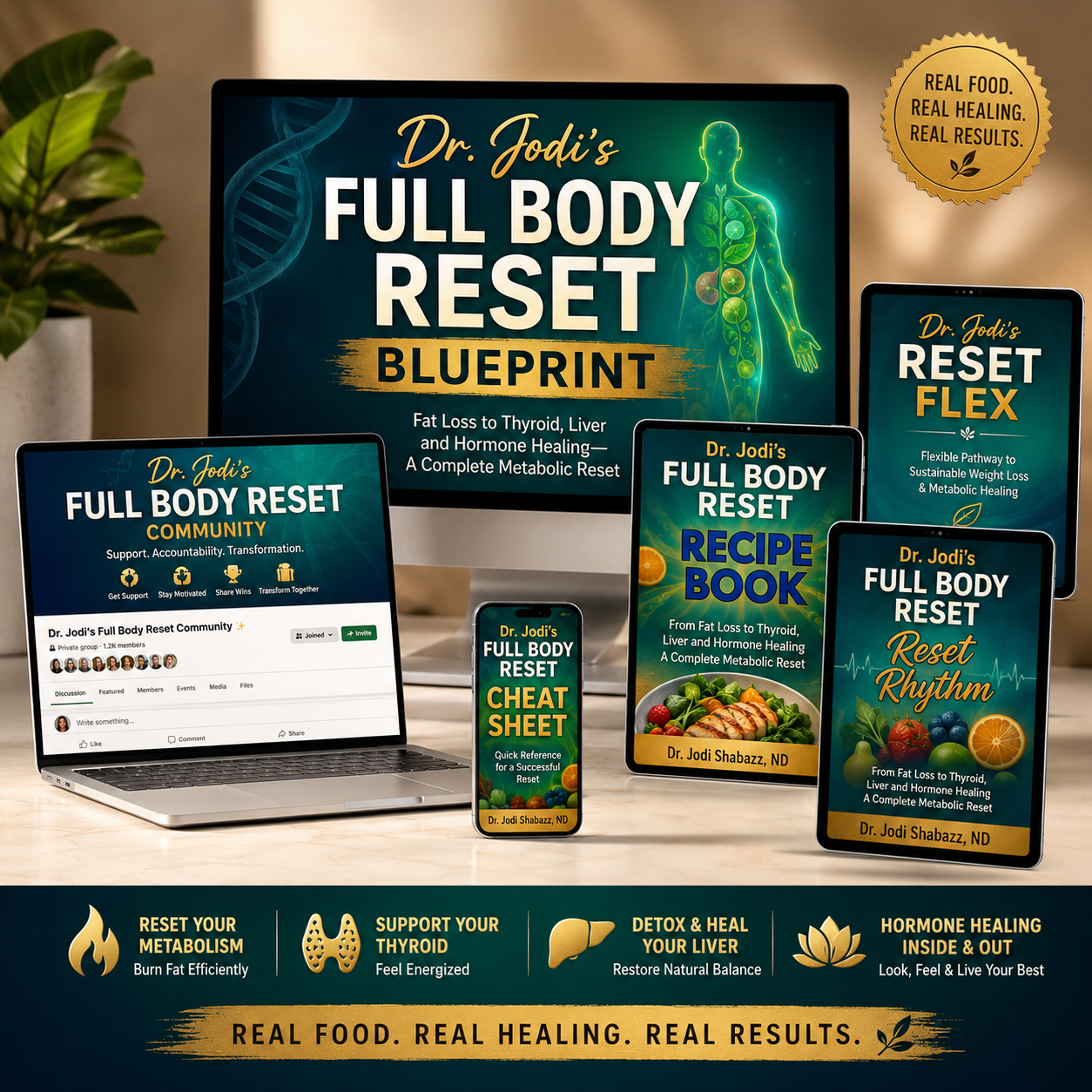 Dr Jodi's Full Body Reset Metabolic Program (Digital Protocol)